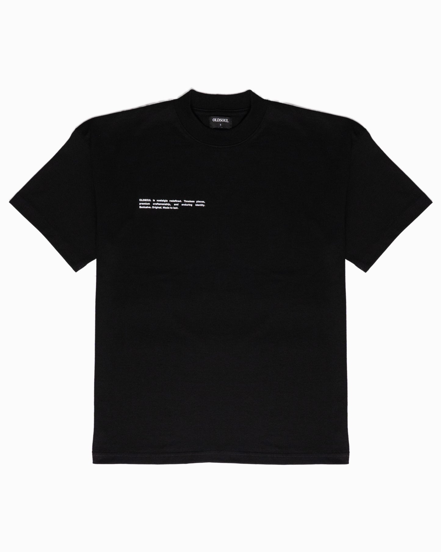 CLASSIC BLACK TEE