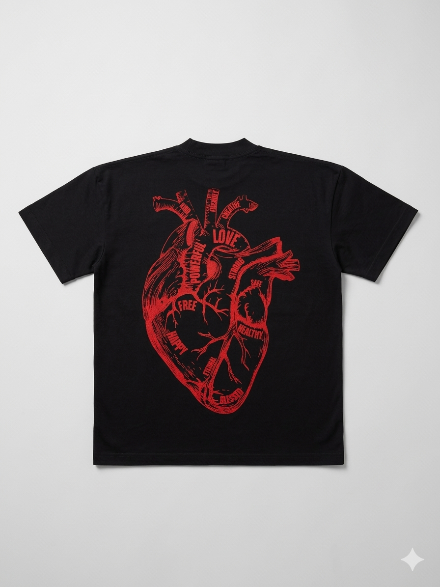 FULL HEART BLACK