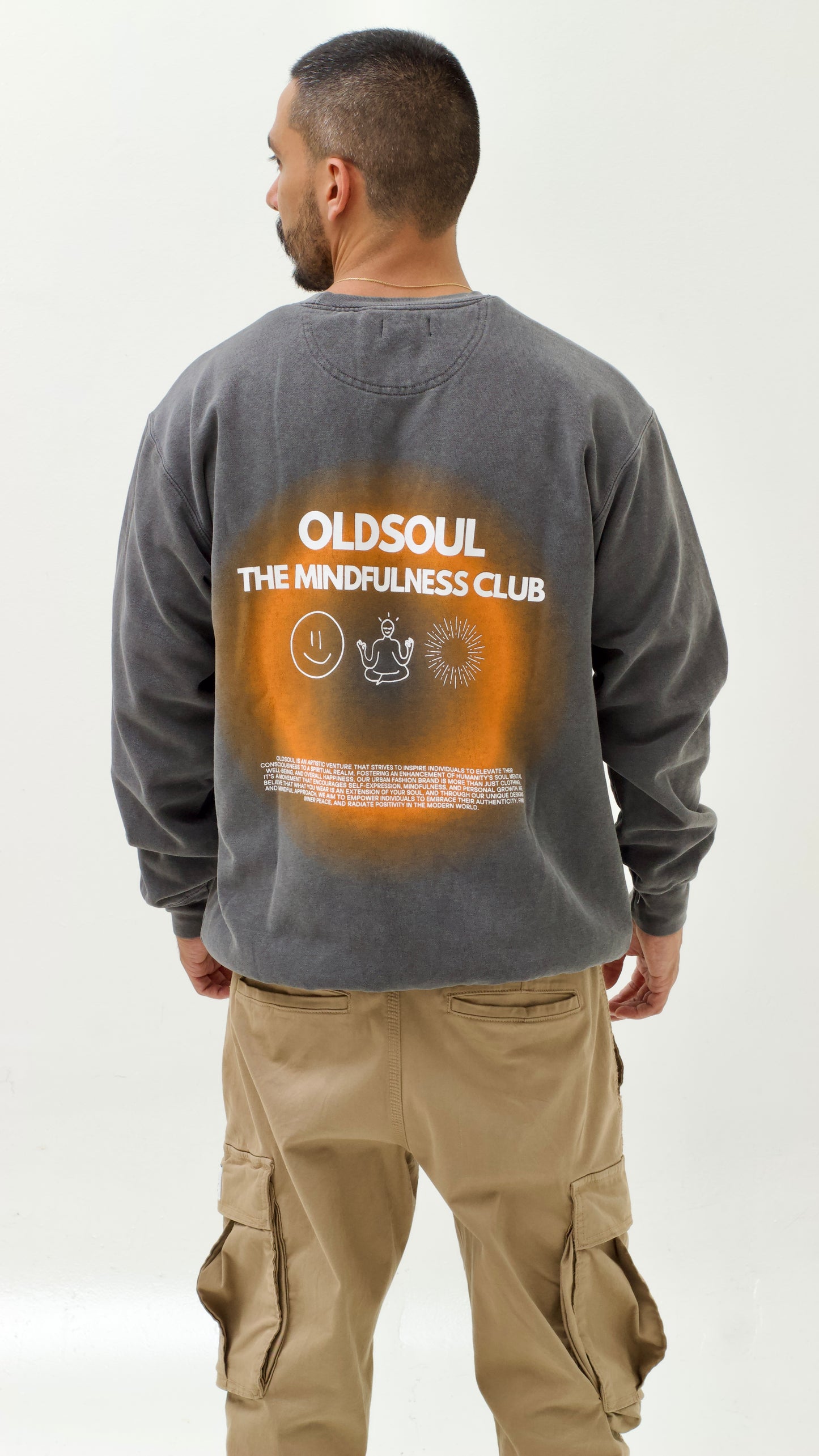 Essence  Crewneck Dark Grey