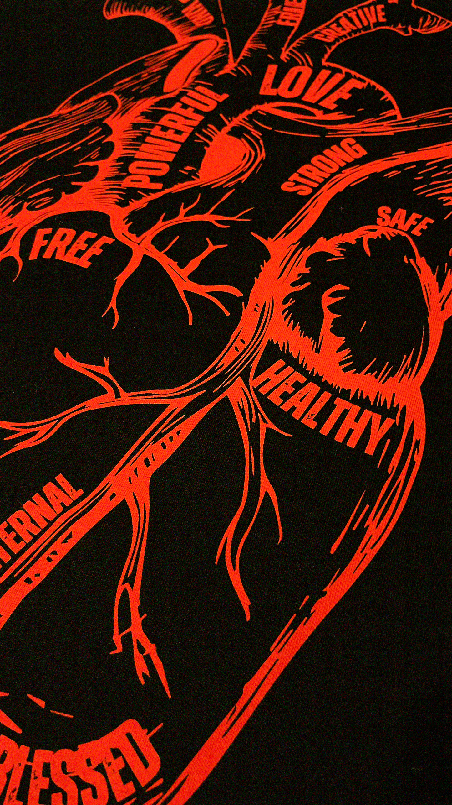 FULL HEART BLACK
